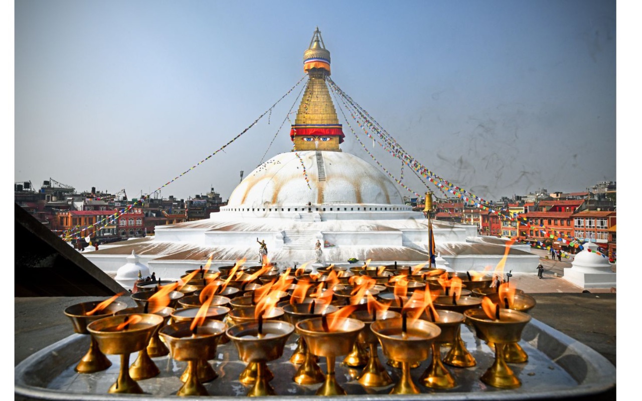 Swayambunath Stupa, the iconic Monkey Temple