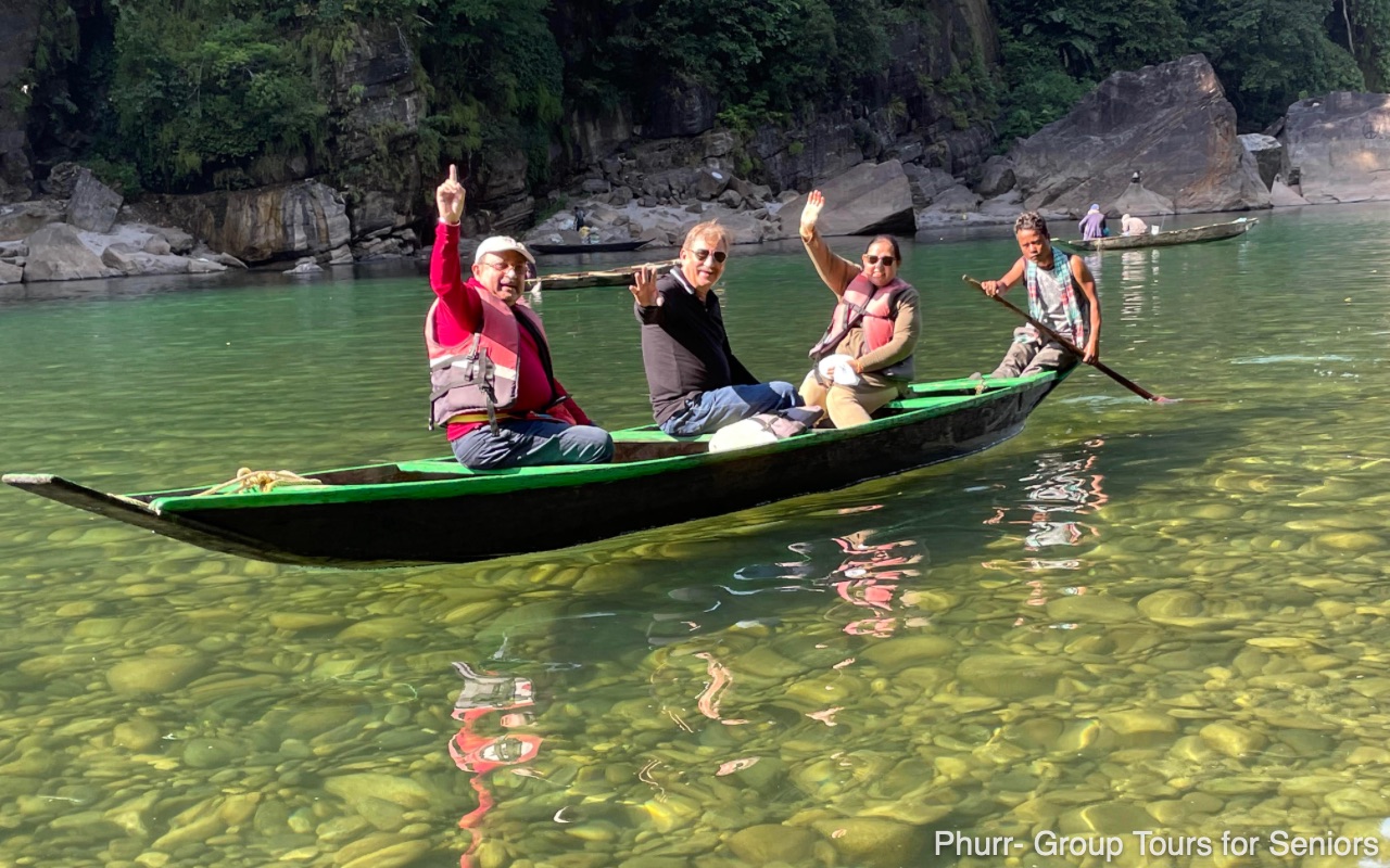 Boat ride on Dawki river