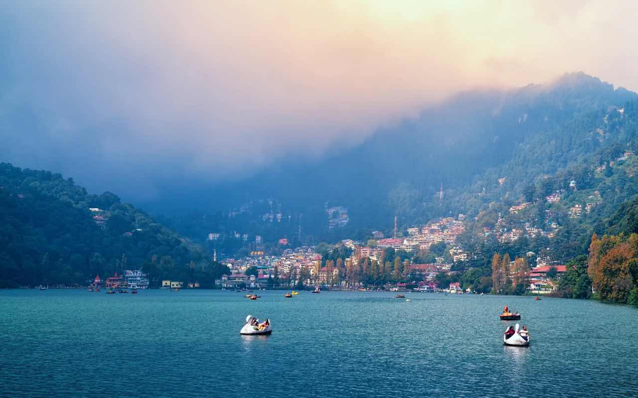 The Majestic Naini Lake