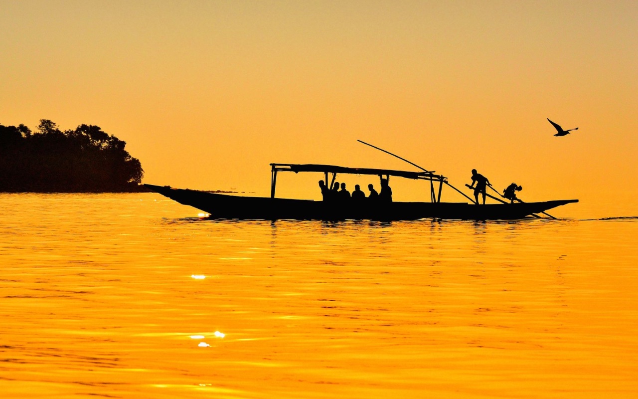 Boat ride in Chilika lake