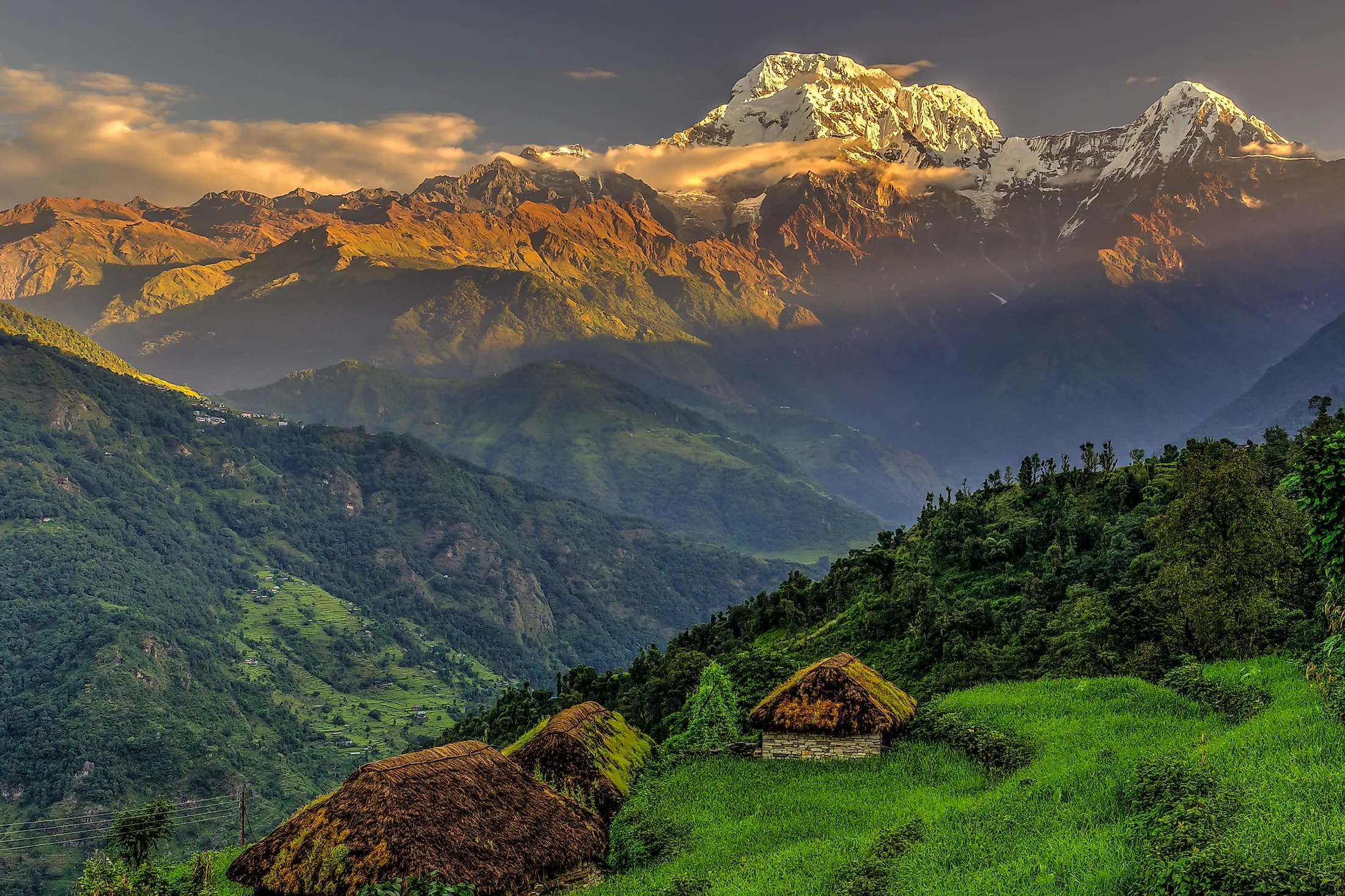 Stunning Himalayan ranges view